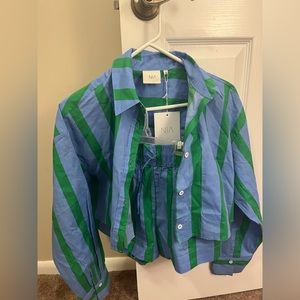 Island gypsy shirt set